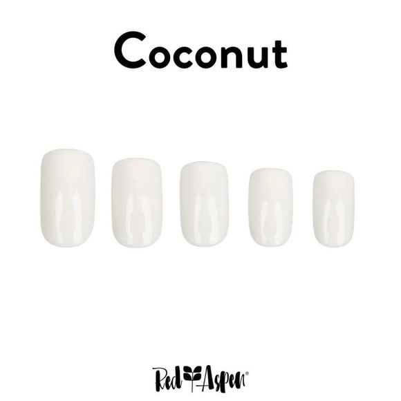 Red Aspen Nail Dashes | Coconut - Picture 2 of 4